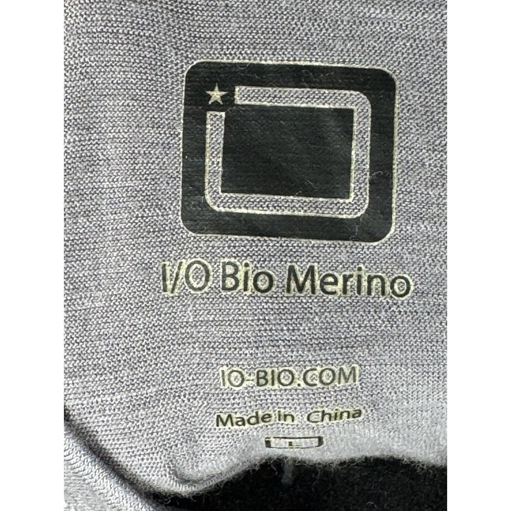 I/O Bio Merino Wool Tank Womens L Gray Sleeveless Lightweight Outdoor - Picture 7 of 8